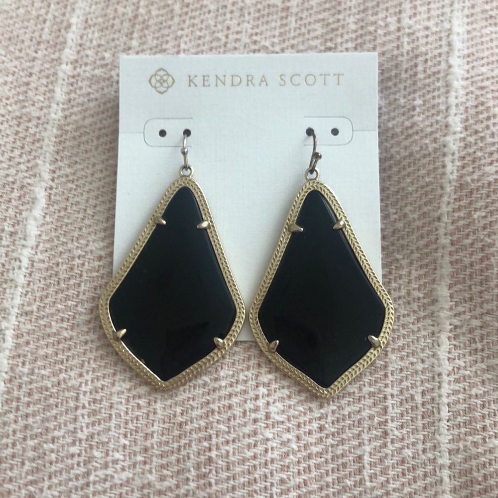Black Kendra Scott Earrings